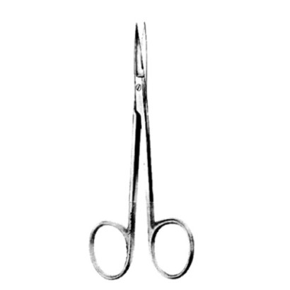 TC Iris Scissors | Straight 4 1/2" (114mm)